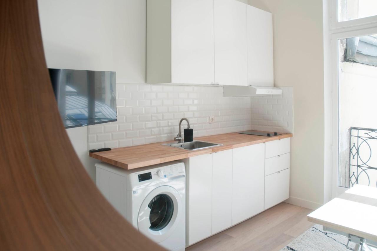 Charming Cosy Studio In Sentier Paris Exterior foto